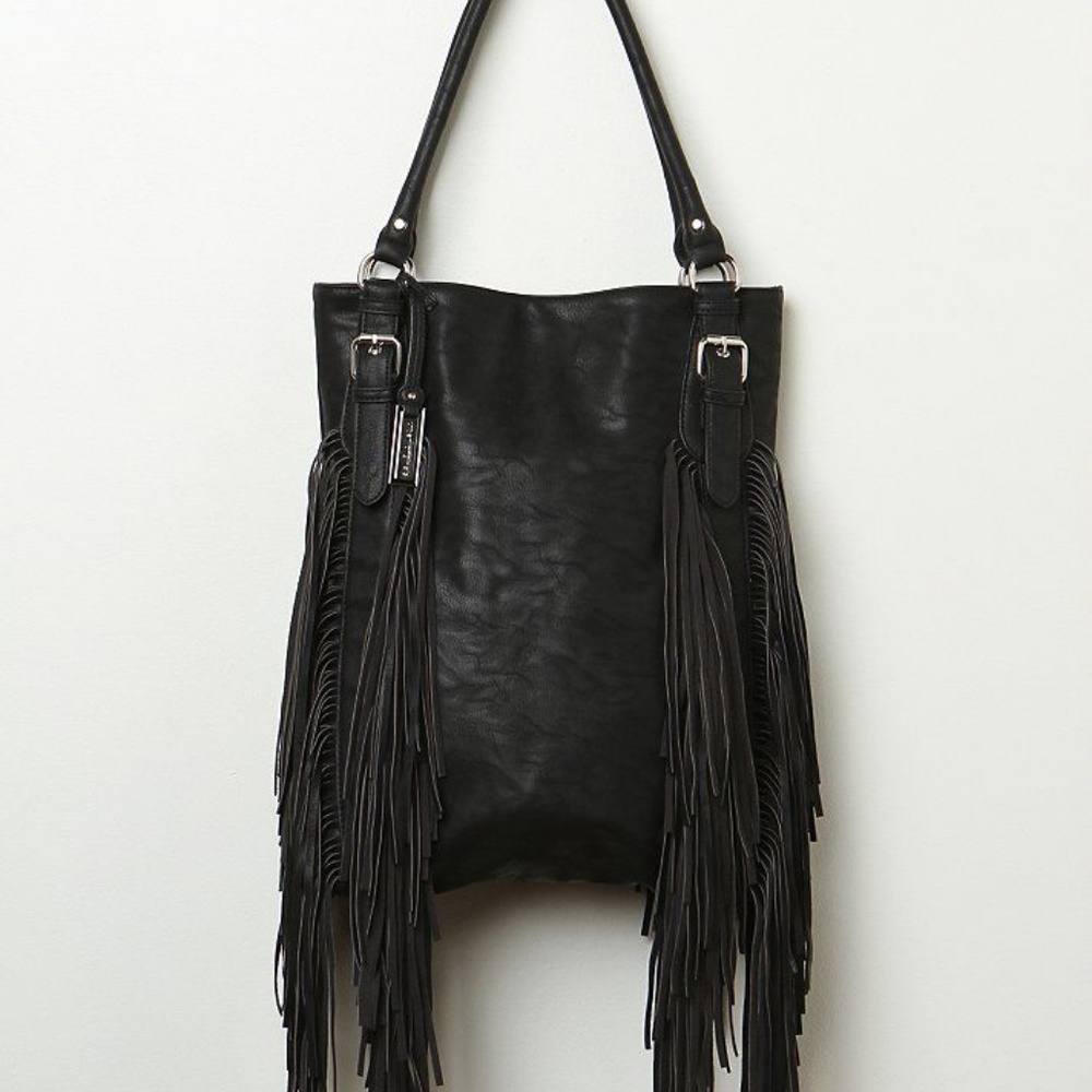 Urban Originals Blk Crazy Love Vegan Leather Tote